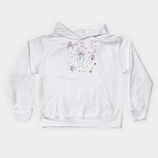 Love Arrows Kids Hoodie